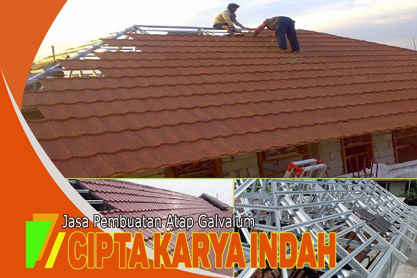 Jasa Pasang Atap Galvalum Area Surabaya